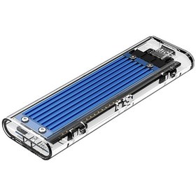 Resim Padalink Orıco M.2 Nvme Ssd Dış Kutusu, Type-c Usb3.1 İle Hızlı Veri Taşıma, Mavi Renk, Dayanıklı Ve Hafif Tasarım 