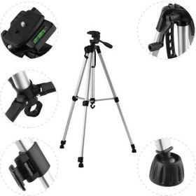 Resim Mettzchrom 135 cm Profesyonel Başlangıcı Tripod + Telefon Tutucu 
