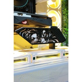 Resim Demon Slayer Tanjiro Ekran Kartı Tutucu Ayarlanabilir (8-11 Cm) Gpu Holder 