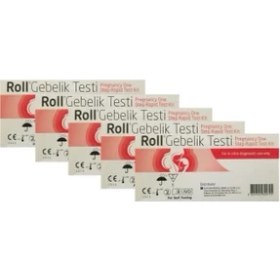 Resim Roll Hızlı Hamilelik Testi 5 Adet 