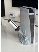 Resim Bi'şeyler Sepeti Ps5 - Playstation 5 - Disc Edition Dikey Stand Katana Dekoratif Aksesuar Dikey Stand 