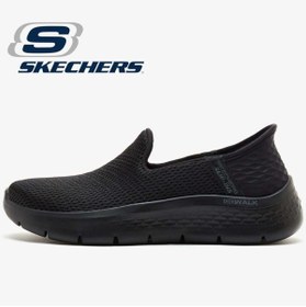 Resim Skechers Siyah Kadın Koşu Ayakkabısı 124963 BBK GO WALK FLEX - RELISH 