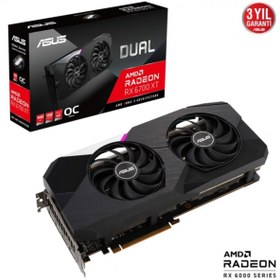 Resim ASUS Radeon Rx 6700 Xt Oc 12gb 192bit 2433mhz Gddr6 Pcı-express 4.0 Ekran Kartı 