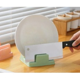Resim Uravas Store Tencere Kapağı ve Kesme Tahtası Tutucu Mutfak Standı (5528) 