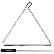 Resim Tycoon TRI-10 10'' Aluminum Triangle 