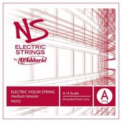 Resim D'Addario NS312 4/4M NS Tek Elektro Keman Teli (A) 