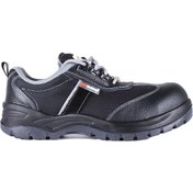 Resim Mekap 232 Rolax S1 Yalıtkan Siyah Gri Kaymaz Tabanlı İş Ayakkabısı Siyah-Gri 