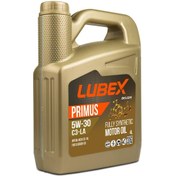 Resim Lubex Primus C3-La 5W-30 Tam Sentetik Motor Yağı 4 x 4 L 