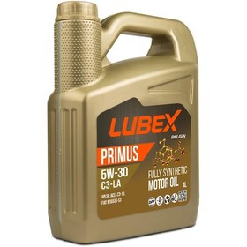 Resim Lubex Primus C3-La 5W-30 Tam Sentetik Motor Yağı 4 x 4 L 