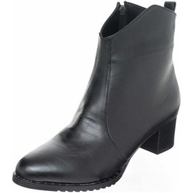 Resim 41-42-43-44 Numara K976 Siyah Büyük Numara Özel Seri Kadın Botları Siyah 