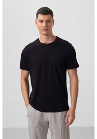 Resim Tommy Life Standart Fit Basic O Yaka 5li Paket Siyah Erkek T-shirt 87911 