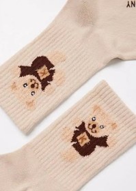 Resim Katia&Bony Çocuk Soket Çorap Teddy Bej - 2-4 Yaş 