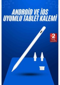 Resim Dokunmatik Kalem Tablet Kalemi Çizim Stylus Kalem Yedek Uçlu 