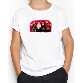 Resim Blackpink Grup Beyaz Çocuk Tişört Beyaz 