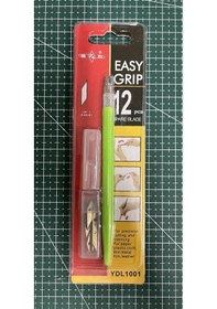 Resim Easy Grıp Maket bıçağı 12 yedek uç 
