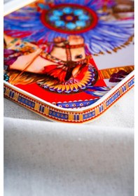 Resim Acar Whisper Dikdörtgen Sunum Tabağı - 31 Cm Renkli 