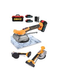 Resim Deko Dkt48vz 48v Çift Akülü Seramik Fayans Tutma Döşeme Makinesi 