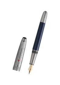 Resim Montblanc Meisterstück 80 Günde Devri Alem Doué Classique Dolma K Lacivert 