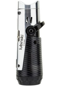 Resim Lubinski Lion İğneli + Delicili Tek Torch Puro Çakmağı Silver 