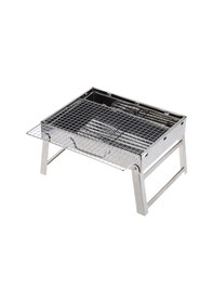 Resim Madfox Roadtrip Portatif Katlanır Bbq Mangal Gümüş 