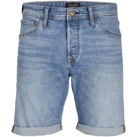 Resim Jack & Jones Jjırıck Jjıorıgınal Erkek Denim Şort - Esnek Ve Rahat Kalıp Cok Renklı 