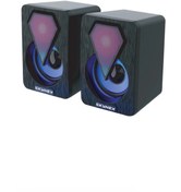 Resim SKYNEX Rgb Mi?ni? Bilgisayar Hoparlörü 1 1 Ses Sistemi 3.5mm Jack Girişli Multimedia Usb Speaker 