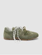 Resim Cabani %100 Hakiki Deri Haki Kadın Sneaker 