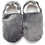 Resim Pamuk Astarlı Kaydırmaz Taban Patik-açık Gri-f-847 