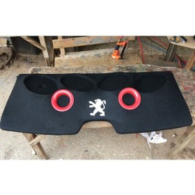 Resim Peugeot Bipper Polyesterli 4lü Oval Hoparlörlü Pandizot 2 Portlu Kabartma İmalat 