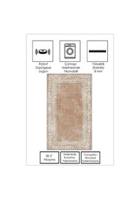 Resim West Home Dijital Baskı Yıkanabilir Kaymaz Taban Leke Tutmaz Mutfak Halısı Salon Halısı Ve Yolluk Wh 440 Sand 