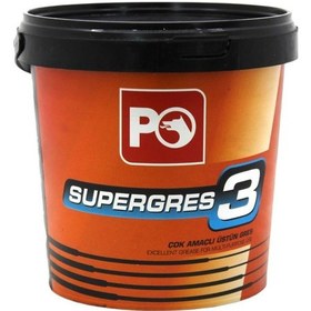 Resim Petrol Ofisi Süper Gres 3 Lityum Sabunlu Performanslı Gres 900 G 