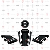 Resim Redline Grafik Benelli Trk 502 Siyah Tank Pad Set 