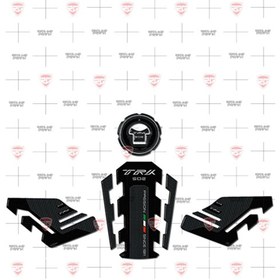 Resim Redline Grafik Benelli Trk 502 Siyah Tank Pad Set 