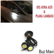Resim Carub Gündüz Ledi 12v Kartal Göz Ayna Altı Cob 2li Set Mavi Br4621024 