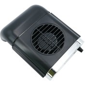 Resim Usb Arayüzü Araba Koltuğu Egzoz Araba Radyatörü - Siyah 7881 