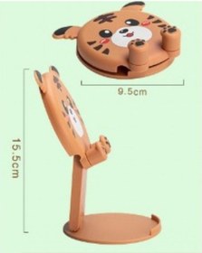 Resim Hayvan Figürlü Masaüstü Telefon Standı 5 Model Diğer 