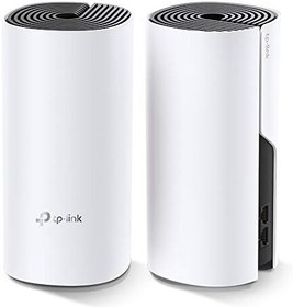 Resim TP-Link Deco M4 2-pack, AC1200 Mbps, Dual-Band, Gigabit Portları, 100 Cihaza Kadar Bağlanılabilirlik, 260 m²'ye Kadar Kapsama, Mobil Uygulama ile Kolay Kurulum, Wi-Fi 5 Mesh Sistemi 