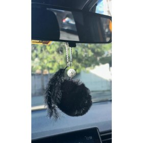 Resim Oasis Life Taşlı Ayna Süsü Disko Top Ponpon ve Tüy Koleksiyon 