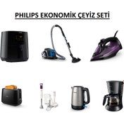 Resim Philips Ekonomik Çeyiz Seti Hd9252 + Fc9332 + Dst5030 + Hd2581 + Hr2645 + Hd9350 + Hd7461 