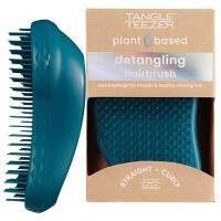 Resim Tangle Teezer Origina Plant Brush - Blue Bitki Bazlı Kolay Tarama Saç Fırçası 