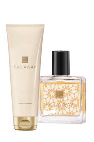 Resim Avon Far Away Kadın Parfüm 30 Ml. ve Vücut Losyonu Paketi 