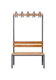 Resim Ayakkabılıksız 4 Ayaklı Tek Taraflı Bank, 5 Kanca, 100x43x170 Cm, Spor Bankı 