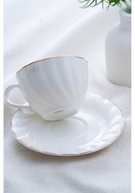 Resim Acar Velvet 6 Kişilik Çay Fincanı Takımı - 220 Ml 