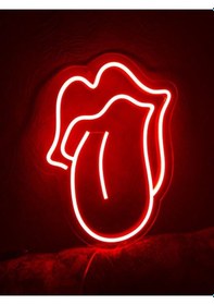 Resim Neongraph Neon Led Duvar Yazısı Dekoratif Işıklı Gece Lambası Renkli 