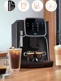 Resim Arzum Okka Espresso Pro Tam Otomatik Espresso Makinesi Krom - OK0030-05 