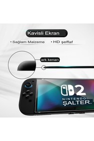 Resim Dobe Nintendo Switch 2 9H Nano Ekran Koruyucu 2'li Paket 