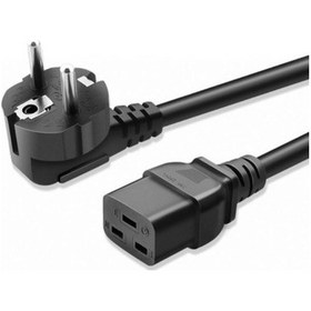 Resim 5 Metre C19 Power Kablo C19 Ups Kablosu 5 Metre 16 Amper C19 Power Kablo 