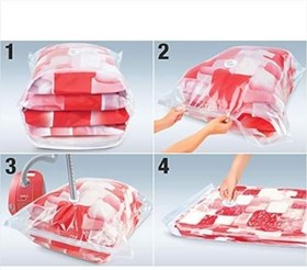 Resim Vakumlu Hurç Poşet Saklama Torbası (50X70) 