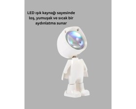 Resim Hsc Bilişim Loş Işıklı Şarjlı Ortam Lambası – Kompakt ve Portatif 