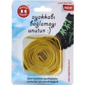 Resim Magic Locks 15B1 - Sarı Yassı Akıllı Bağcık 